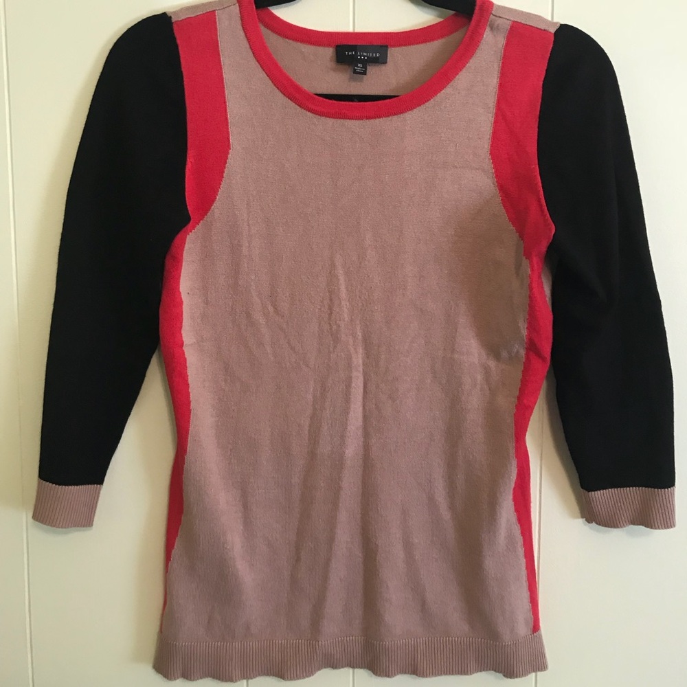 The Limited Colorblock sweater